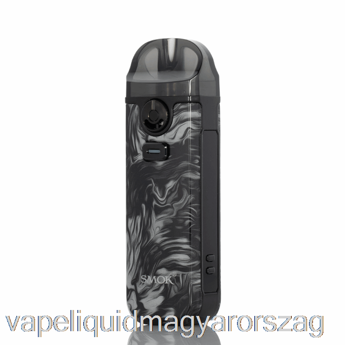 Smok Nord 4 80w Pod Kit Fluid Fekete Szürke Vape Toll